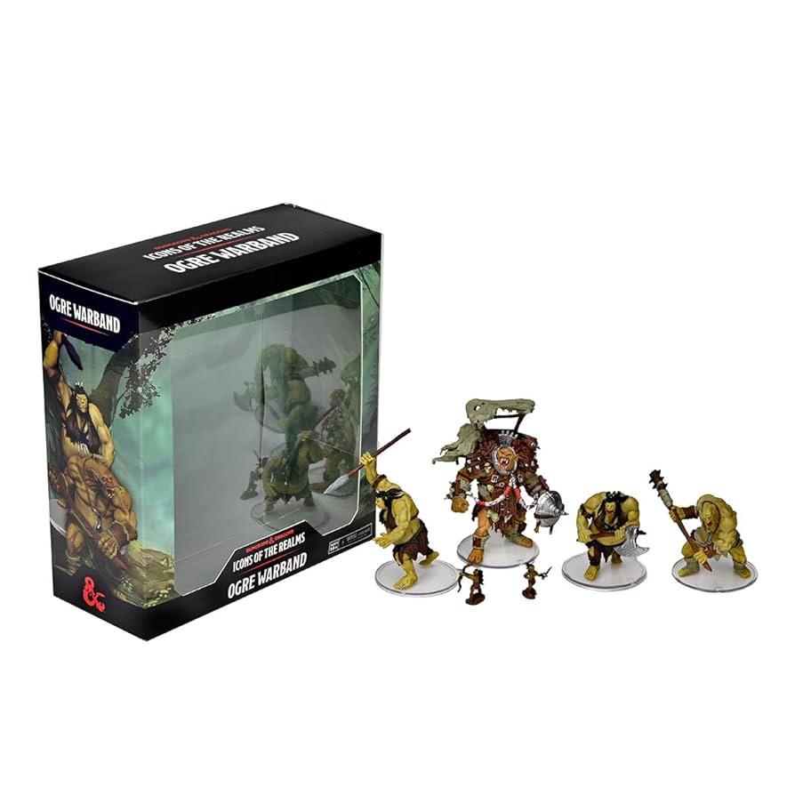 Amazon | WizKids D&D Icons of The Realms: Ogre Warband - 4